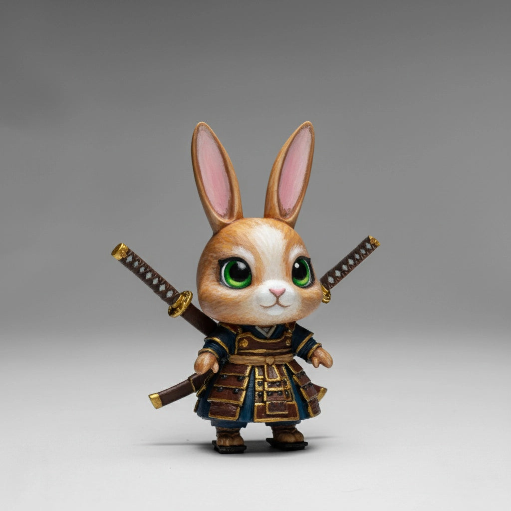 Kiko the Samurai Bunny